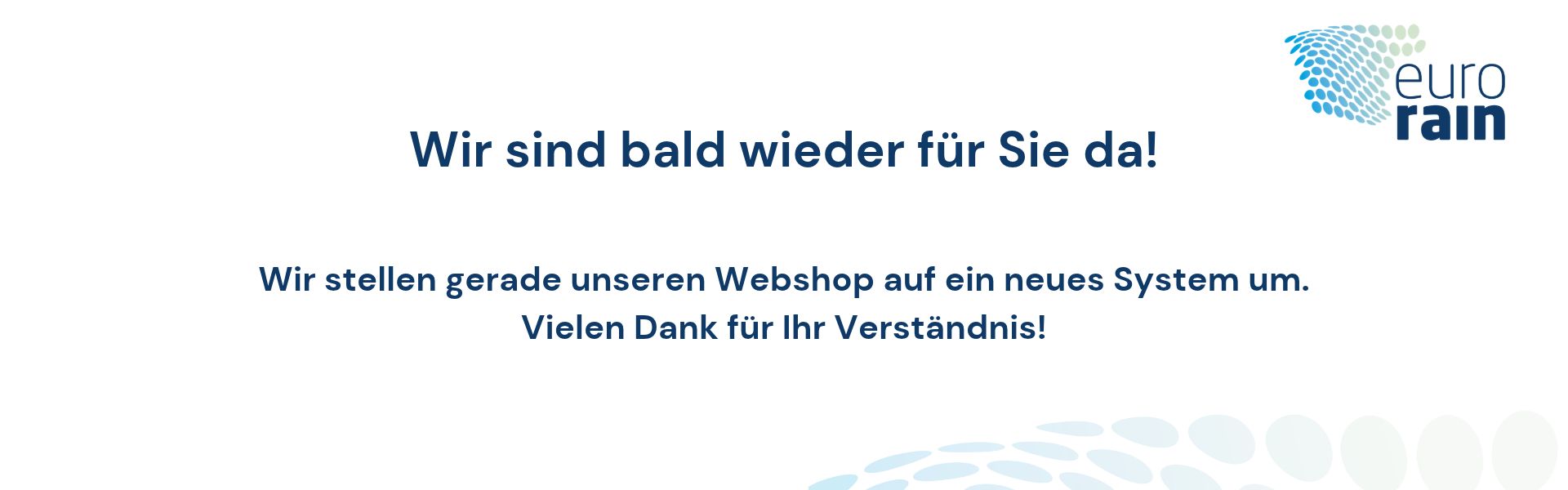Unser neuer WebShop ist bald online