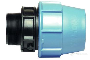 PP Anschlussverschraubung  AG  110 x 2" PN 16 