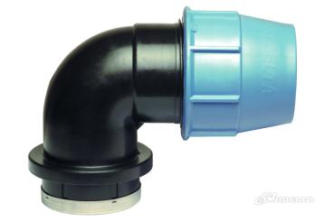 PP Winkel 90°  IG - 110 x 3" PN 16 