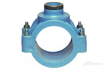 Anbohrschelle mit Verstärkung PN 16 bar - 110 x 1"