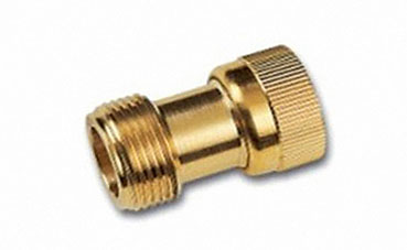 Kupplung Messing 1" IG x 1" AG mit flachdichtenden Verschraubungen