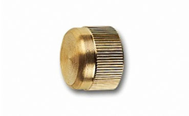 Kappe Messing 1" mit O-Ring 