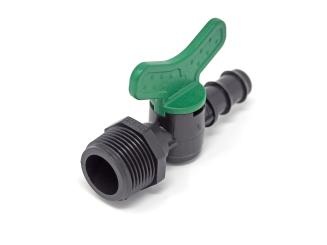 Absperrventil ¾" AG x 16 mm Tülle 