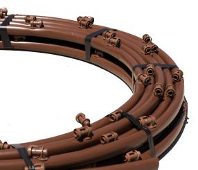 QF Anschluss- und Verteilerleitung  30 m Abstand 30 cm, inkl. Anschlussstücke