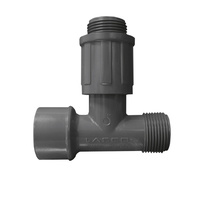 PVC-T-Stück 1“ IG x 1“ AG x 1 Ausgang 1"  AG 