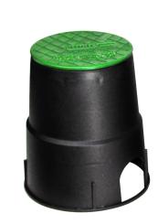 Turf-Box kpl. - rund - einfache Ausführung 16 x 23 cm