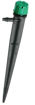 VARISTAKE™ mit 4 mm Stecknippelanschluss auf 12cm Stab montiert 